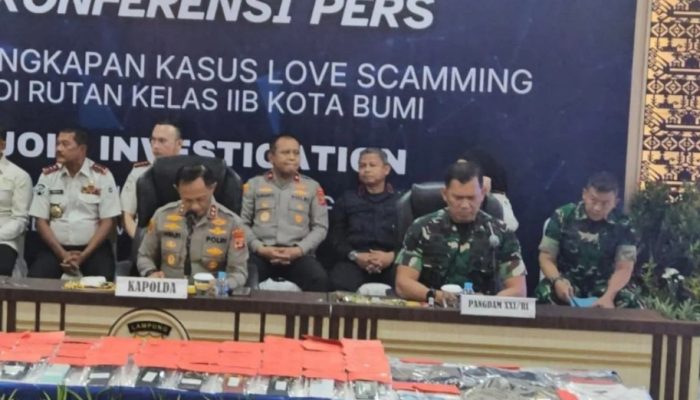 137 Napi Rutan Kotabumi Diduga Terlibat Love Scamming